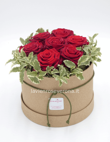 Rose in scatola