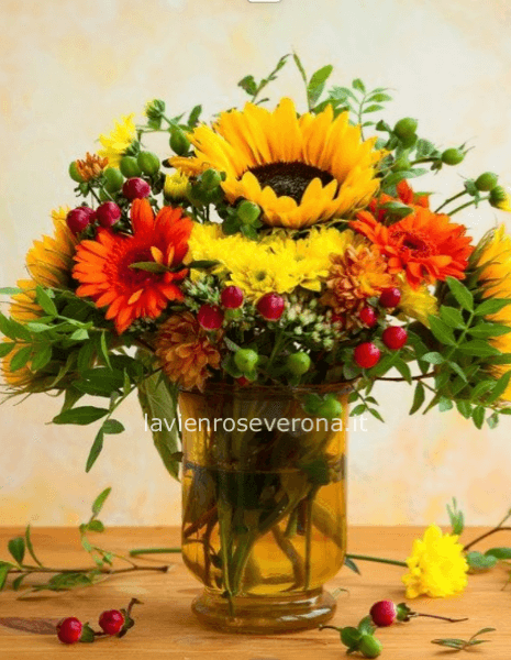 girasole autunnale