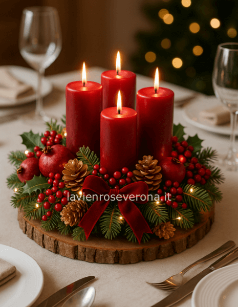 centro tavola elegante tradizionale